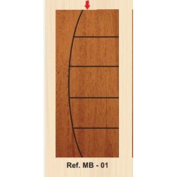 PORTA FRISADA MB 01 210X80 MB PORTAS