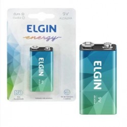 F - BATERIA ALCALINA 09V ELGIN