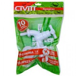 TORN TANQUE/MAQ CRUZETA ABS BRANCO 2987 CIVITT