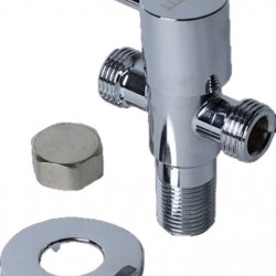 REGISTRO C/DERIV 1/2 CROM METAL CIVITT