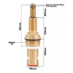 MECANISMO REG C/ PROL ENCAIXE N00 OLIPRES