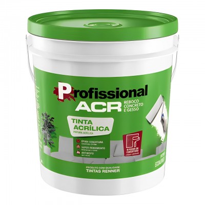 TINTA ACRIL PROF PEROLA FSC 18L RENNER