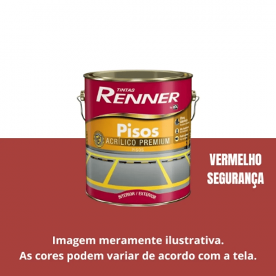 TINTA PISO VERMELHO SEGURANCA FSC 18L RENNER