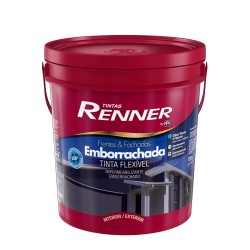 TINTA EMBORRACHADA BRANCO FSC 18L RENNER