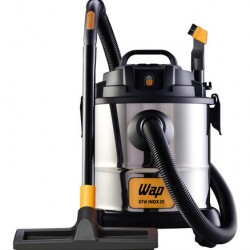 Aspirador Pó E Água Wap Gtw Inox 20 Com Soprador 1600w 160mbar 20 Litros