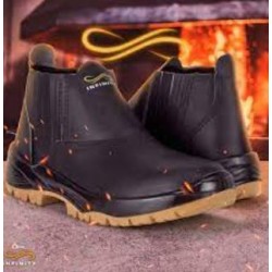 F - BOTINA ELAST N39 MIST COURO C/BICO 080G CRIVAL