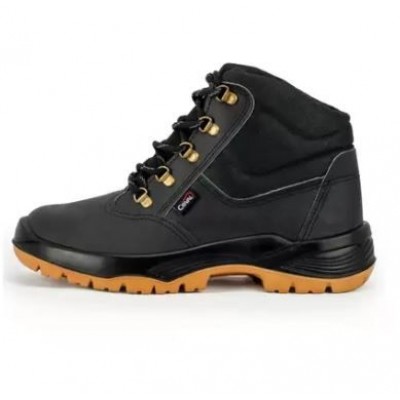 Bota Botina  Amarrar Trabalho Segurança Epi N38 Crival Grupon Infinity Bico Pvc