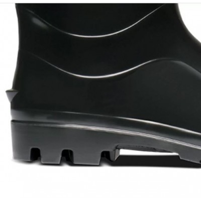 Bota Botina De Segurança N38 Pvc Cano Médio Antiderrapante