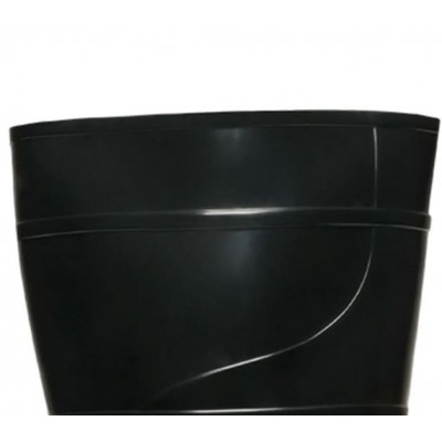 Bota Botina De Segurança N40 Pvc Cano Médio Antiderrapante Galocha