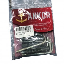 ESCAPULA C/BUCHA 10MM ZI C/5 0524 ANKOR