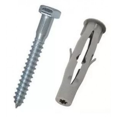 PARAF SEXT MAD 5/16X60 C/ BUCHA 12 C/2 ANKOR