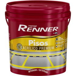 TINTA PISO PRETO FOSCO 3,6L RENNER