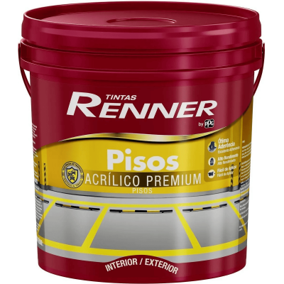 TINTA PISO PRETO FOSCO 3,6L RENNER