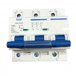 DISJUNTOR TRIPOLAR 100A 6KA DIN TAF