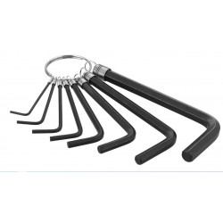 F - JOGO CHAVE ALLEN 8 PCS 1,5 A 8MM MELFI