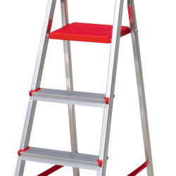 ESCADA ALUMINIO 05 DEGRAUS BOTAFOGO