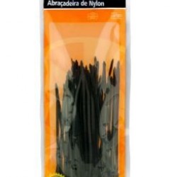 Abracadeira Nylon 3,5X140Mm Pt Foxlux