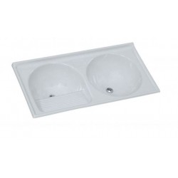 TANQUE SINT DUPLO 110X55CM BR DURALEVI