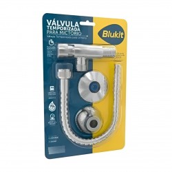 VALVULA P/ MICTORIO C/CAN E FLEX 30 CM BR BLUKIT