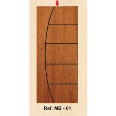 PORTA FRISADA MB 01 210X60 MB PORTAS