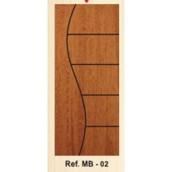 PORTA FRISADA MB 02 210X60 MB PORTAS