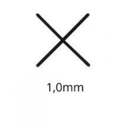 ESPACADOR PISO CRUZ 1,0MM C/100 FAMASTIL