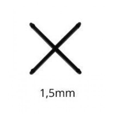 ESPACADOR PISO CRUZ 1,5MM C/100 FAMASTIL