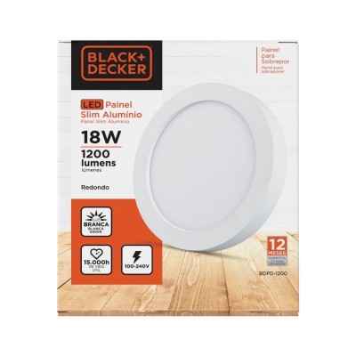 O - PAINEL LED 18W SOB RED 3000K BR ECO B&D