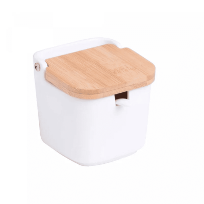 SALEIRO MESA CER C/TP BAMB E COLH 9,5CM 5774 LYOR