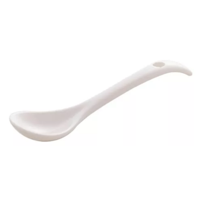 Açucareiro De Porcelana com Colher Branco 10,5cmX9,5cm WOLFF