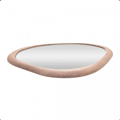 Espelho Orgânico Carvalho Bali 47,5cm x 2cm x 52cm - Wolff