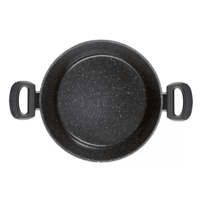 Caçarola Rasa Antiaderente Para Indução 28 Cm Azul Everyday