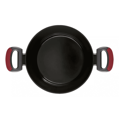 Caçarola Alumínio Forjado 24cm Everyday Vermelho - Oxford