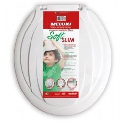 F - ASSENTO SANIT PVC SOFT SLIM BR MEBUKI