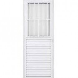 PORTA POSTIGO ALUM BR 210X80 ESQ SMG