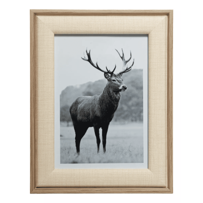 Porta Retrado na Cor Branca em MDF 13X18CM, 220355 LYOR