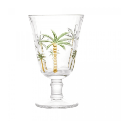 Conjunto 6 Taças de Cristal Palm Hand Paiting 240ml - Lyor