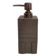 Porta Sabonete Líquido Dispenser - Cinza e Bronze BTC
