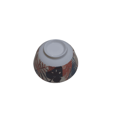 Tigelas Bowls Pequenas Folhas de Palmeira 4 Pcs Cerâmica BTC