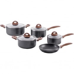 Jogo Panelas 5 pçs Ceramic Life Smart Plus Indução - BRINOX