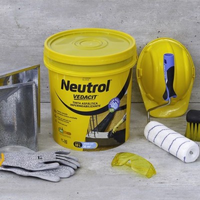 Neutrol Pintura Asfaltica Base Agua 18L Vedacit