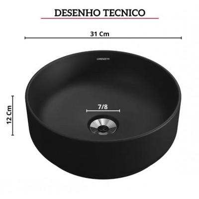 CUBA APOIO RED PT FSC RA 32 310MM LORENZETTI