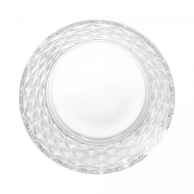 Açucareiro de Cristal Diamante 10cm x 10cm - Lyor