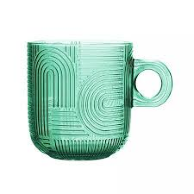 Conjunto 4 Xícaras de Vidro Frankfurt Colorido 100ml - Wolff