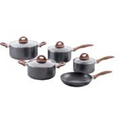 Jogo Panelas 5 pçs Ceramic Life Smart Plus Indução - BRINOX