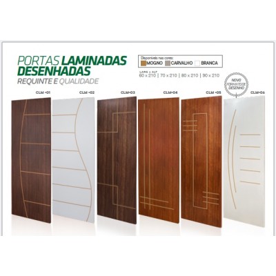 PORTA FRISADA MOGNO 02 210X80 CLM