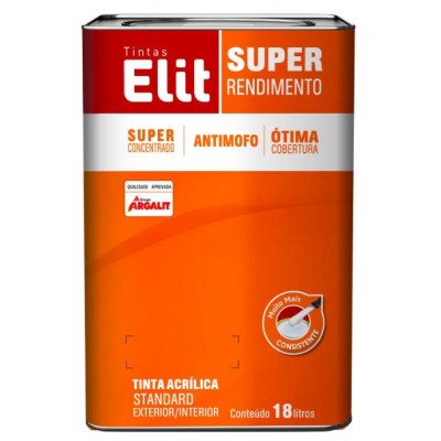 TINTA ACRIL RENDE MUITO CAMURCA FOSCO 18L ELIT