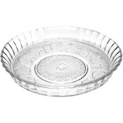 Prato para Bolo de Vidro King 30cm x 6cm - 7692 Lyor