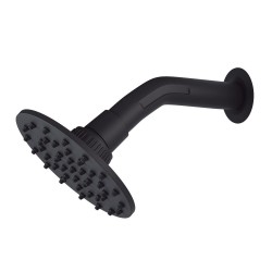 DUCHA FRIA REDONDA ARTICULADA LUXO ABS PRETO 5309 CIVITT