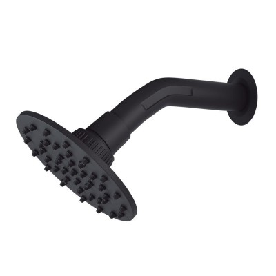 DUCHA FRIA REDONDA ARTICULADA LUXO ABS PRETO 5309 CIVITT